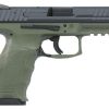 Buy HK VP9 9mm, 4.09", 15rd, OD Green Frame, Interchangeable Backstraps