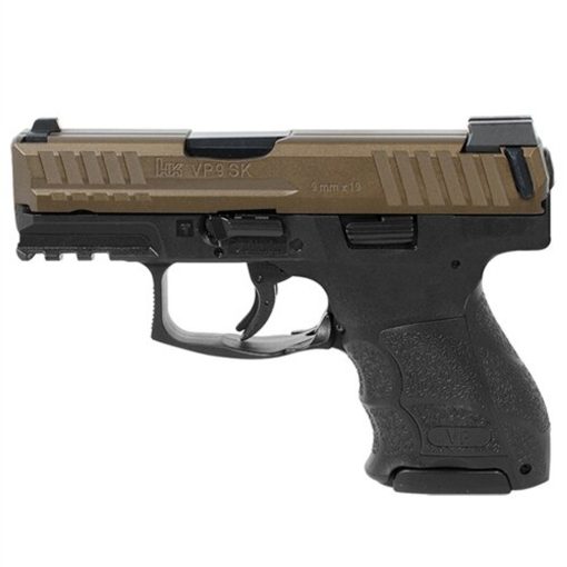 Buy HK VP9SK 9mm Midnight Bronze Night Sights With 3 10 Round Mags