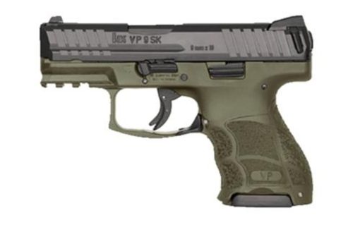 Buy HK VP9SK, Subcompact 9mm, OD Green, 2x10rd Magazines