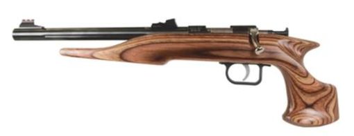 Buy Chipmunk Silhouette Hunter 22LR 10.5 Inch Barrel Brown Laminate Stock TruGlo Sights Single Shot