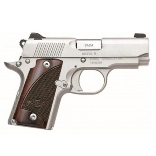 Buy Kimber Micro 9 Stainless 9mm 3" Barrel, Rosewood Grips 6 Rd Mag