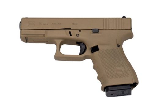 Buy Glock 19 Gen4, 9mm, 4.02" Barrel, 15rd, Flat Dark Earth