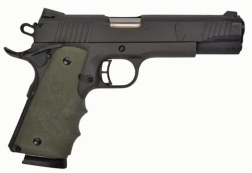 Buy Citadel M-1911 Full Size 45 ACP 5" Barrel Matte Black Hogue Synthetic Grip Olive Drab Green 8rd