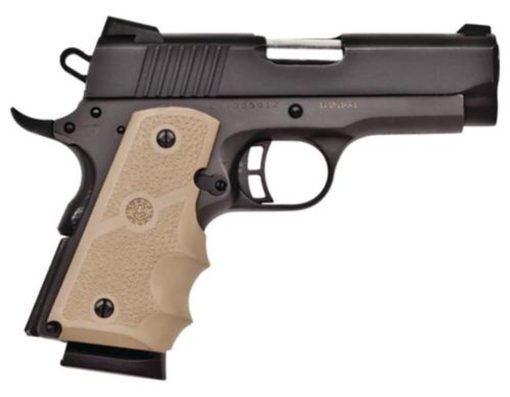 Buy Citadel M-1911 Compact 45 ACP 3.5" Barrel Matte Black Hogue Grip Sand 7rd