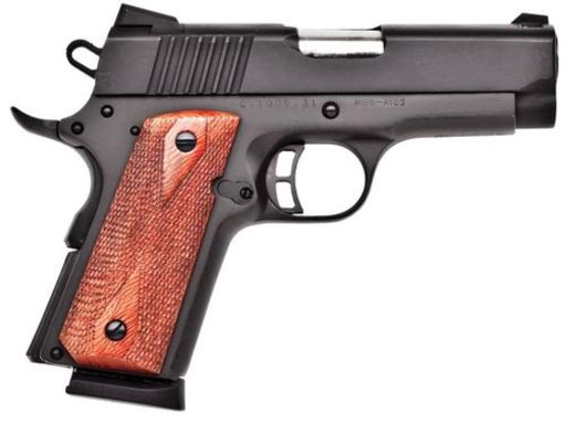 Buy Citadel M-1911 Compact Single 9mm 3.5" Barrel, Wood Grip Black, 7rd