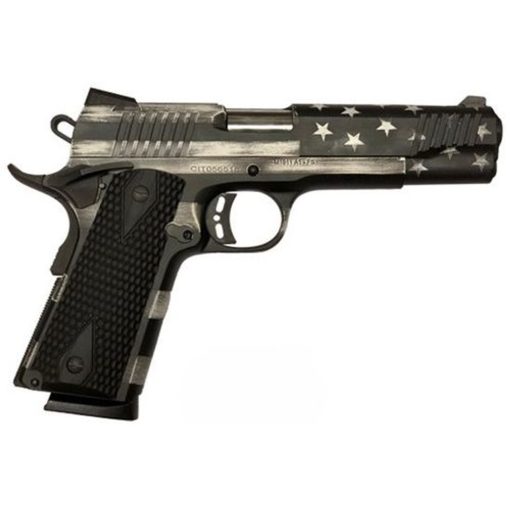 Buy Citadel 1911-A1, 45 ACP, 5" Barrel, 8rd, Battleworn Gray USA Flag