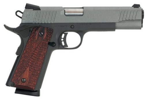 Buy Citadel 1911 A1 Madagascar, .9mm, 5" Barrel, 8rd, Redwood Grips, Laser Etched Gray Slide, Black Flame