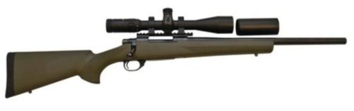 Buy Howa Hogue/TargetMaster Combo .223 Remington 20" Heavy Barrel Blue Finish Green Hogue Stock 5rds With 4-16x44mm Target Master Riflescope Illuminated Mil-Dot Reticle and Rings