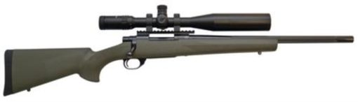 Buy Howa Hogue/TargetMaster Combo .22-250 Remington 20" Heavy Barrel Blue Finish Green Hogue Stock 5rds With 4-16x44mm Target Master Riflescope Illuminated Mil-Dot Reticle and Rings