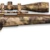 Buy HOWA Hogue Kryptek AB Cerakote Package .308 Winchester 20" Lightweight Barrel Austrian Brown Cerakote Finish Synthetic Stock Kryptek Highlander Camouflage Finish With Gameking 4-16x44mm Riflescope