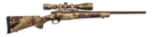 Buy Legacy Hogue Kryptek AB Cerakote Package .223 Remington 22" Standard Barrel Austrian Brown Cerakote Finish Synthetic Stock Kryptek Highlander Camouflage Finish With Gameking 4-16x44mm Riflescope