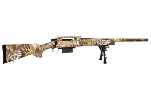 Buy Howa Kryptek Highlander Full DIP Rifle 308 Win, 24" Threaded Barrel, 20 MOA Base, Bipod