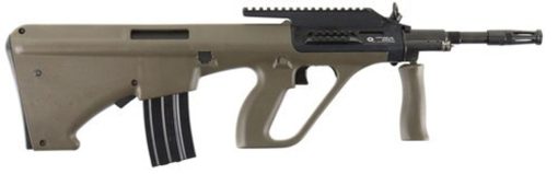 Buy Steyr Arms, AUG A1 223 Rem/5.56mm, 16" Barrel, Green NATO Stock, QD Front Sling Swivel, 30Rd, High Rail