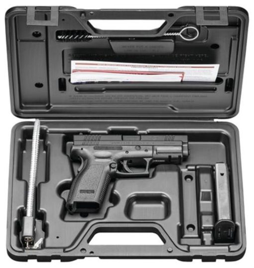 Buy Springfield XD Essential Package DAO 40S&W 4" Barrel, Poly Grip/Frame Black, 10rd