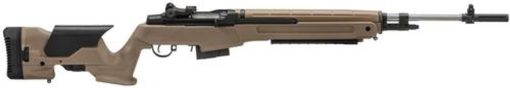 Buy Springfield M1A Loaded SA 308 Win/7.62 Precision Adjustable Flat Dark Earth Synthetic Stock SS 10rd