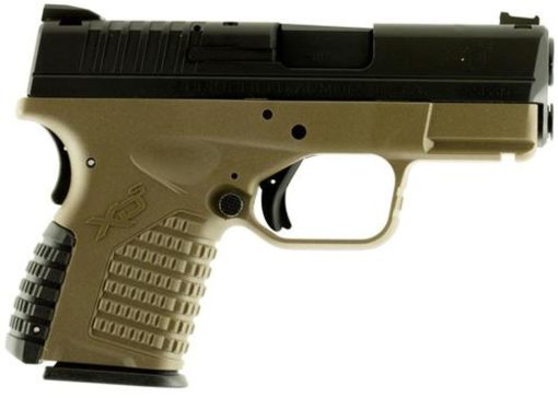 Buy Springfield XD-S .40 S&W, 3.3", 5rd, Flat Dark Earth Frame/Black Melonite