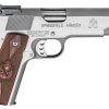 Buy Springfield Range Officer 9mm, 5", 9rd, Cocobolo Grips, Stainless Steel