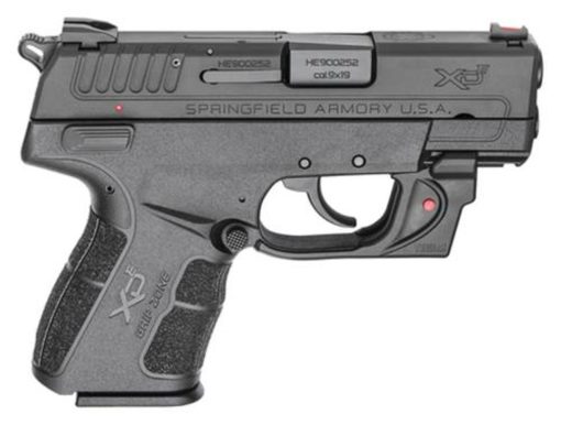 Buy Springfield XD-E, 9mm, 3.3",, Viridian Red Laser, Black, 9rd