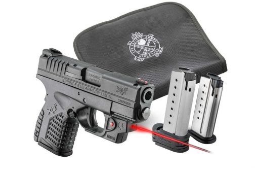 Buy Springfield XD-S 45 Conceal Kit, Laser 3.3" Barrel Viridian Red Laser, Notebook Holster & 2 Mags