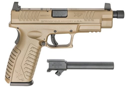 Buy Springfield XD(M), 9mm, 4.5", 10rd, Flat Dark Earth