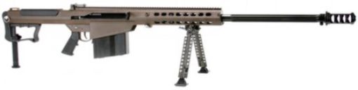 Buy Barrett M107A1 .50 BMG, 29" Chrome Lined Fluted Barrel, Muzzle Brake, Brown Cerakoted 10rd Mag