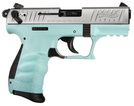 Buy Walther P22 .22 L.R. Angel Blue, 2 Mags