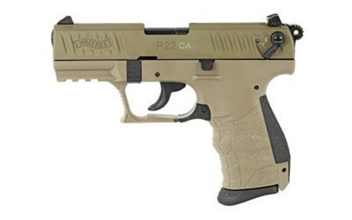 Buy Walther P22, .22 LR, 3.42" Barrel, 10rd, Flat Dark Earth, California Compliant