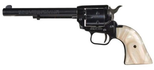 Buy Heritage Rough Rider Revolver 22LR/22 Mag 6-1/2" Barrel, Blue Mother-O-Pearl Grips