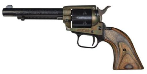 Buy Heritage Rough Rider 22LR/22 Mag, 4.75" Barrel, Camo Lam Grip, Case Hardened, 6rd