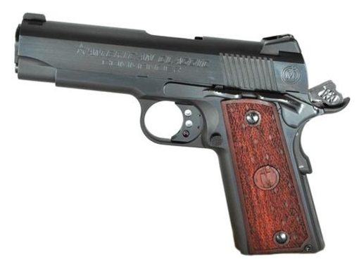 Buy American Classic 1911 Commander 9mm 4.3" Barrel, Mahogany Grip Blued, 9rd