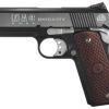 Buy Metro Arms 1911 Bobcut 45 ACP 4.25" Barrel Black Chrome Finish Novak-Type Rear Sight Hardwood Grips 8rd Mag