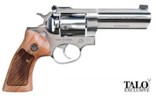 Buy Ruger GP100 Limited Edition 357 Mag/38 Spl 4" Full Lug Barrel, High Polish SS, Adjustable Sights Wood Grips 6rd