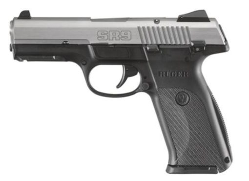 Buy Ruger SR9 Pistol, 9mm, Stainless Steel, 10 Rd Mag