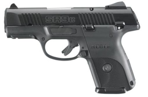 Buy Ruger SR9C Compact Pistol, 9mm, Black Alloy Slide, 3.5", 10 Rd Mags