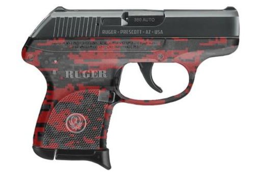 Buy Ruger LCP .380 ACP, Red Digital Camo Frame, 2.75",, , 6 rd