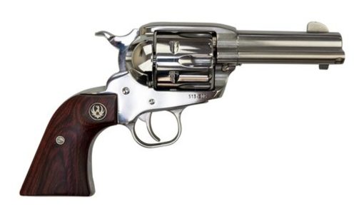 Buy Ruger Vaquero .357 Mag/.38 Spl, 3.75" Barrel, Hardwood Grips, Stainless, 6rd