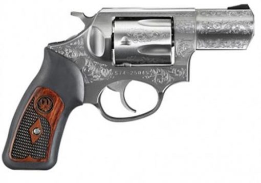 Buy Ruger SP101 Deluxe 357 MAG 2-1/4" Barrel, Stainless Steel Engraved, Special Grips