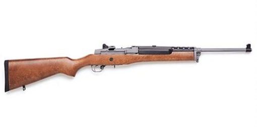 Buy Ruger Mini 14, .223/5.56, 18.5", 5rd, Hardwood Stock, Stainless Steel