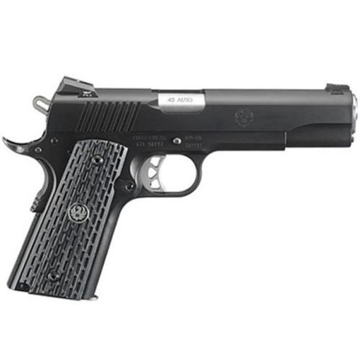 Buy Ruger SR1911 45 ACP, 5", 8 Rds, Tritium Night Sights, Micarta Grips, Black Nitride Finish