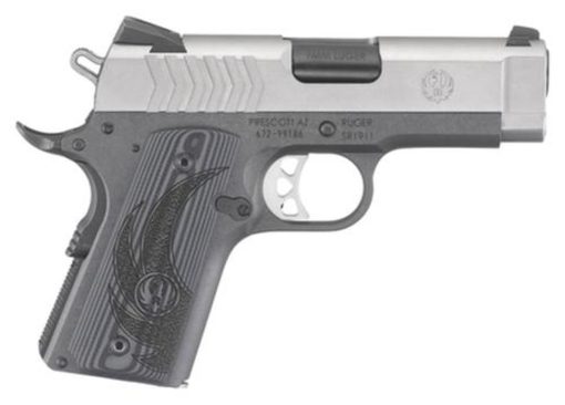 Buy Ruger SR1911 Officer 9mm 3.6" Barrel Stainless Steel Novak Sights G-10 Grip 10rd Mag