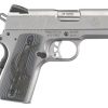 Buy Ruger SR1911 45 ACP, 3.6", Gray G10 Grips, Stainless Steel, 7rd