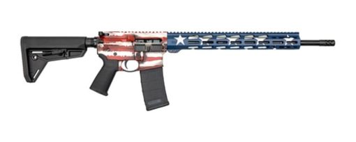 Buy Ruger AR-556 MPR, 5.56/.223, 18" Barrel, 30rd, MOE SL Stock, American Flag