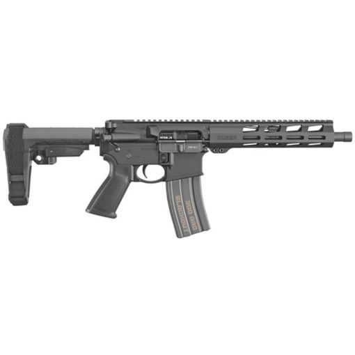 Buy Ruger AR-556 AR-15 Pistol 300 Blackout 10.5" Barrel, Threaded, Aluminum Receiver, Black, M-Lok 30Rd Mag