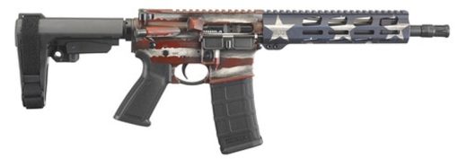 Buy Ruger AR-556 AR-15 Pistol 5.56/.223, 10.5" Barrel, SBA3 Pistol Brace, M-LOK, American Flag, 30rd