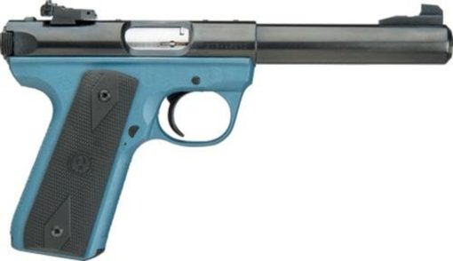 Buy Ruger MKIII Target, .22LR, 4", Blue Titanium Finish