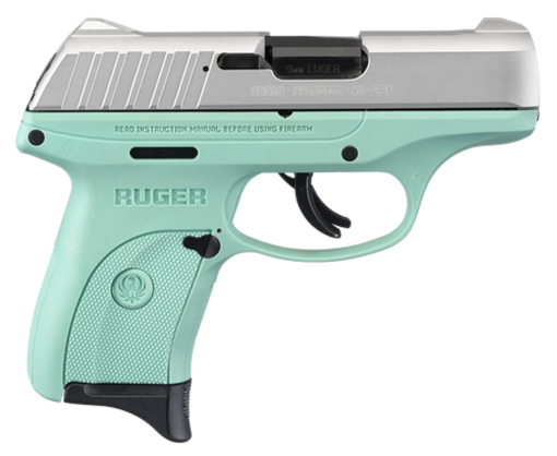 Buy Ruger Ec9s 9mm 3.12 7rd Aluminum Cerakote/Turquoise