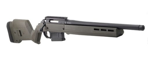 Buy Ruger American Magpul Hunter, 6.5 Creedmoor, 18" Barrel, 5rd, Optics Ready, OD Green 5rd Mag