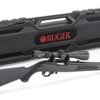 Buy Ruger 10/22 Carbine 22 LR, 18.5" Barrel, Satin Black, Alloy Steel Receiver, Black Synthetic Stock, With Viridian EON 3-9x40 Scope and Ruger Case, 10Rd Rotary Magazine