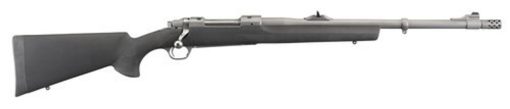 Buy Ruger Hawkeye Alaskan 338 Win Mag 20" Barrel, Hogue Overmold Black Stock, Stainless, 3rd