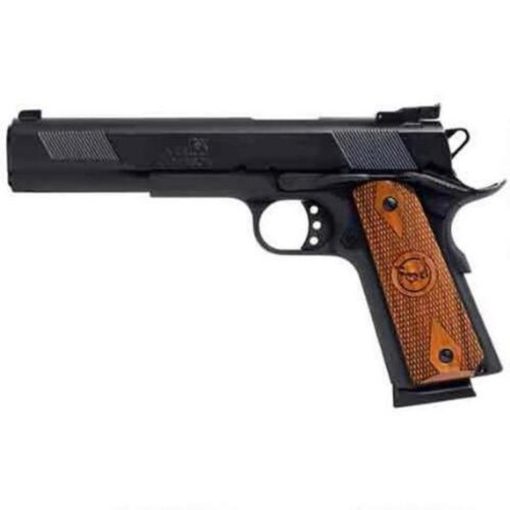 Buy Iver Johnson 1911A1, 45 ACP, 6", 8rd, Blued/Walnut Grips